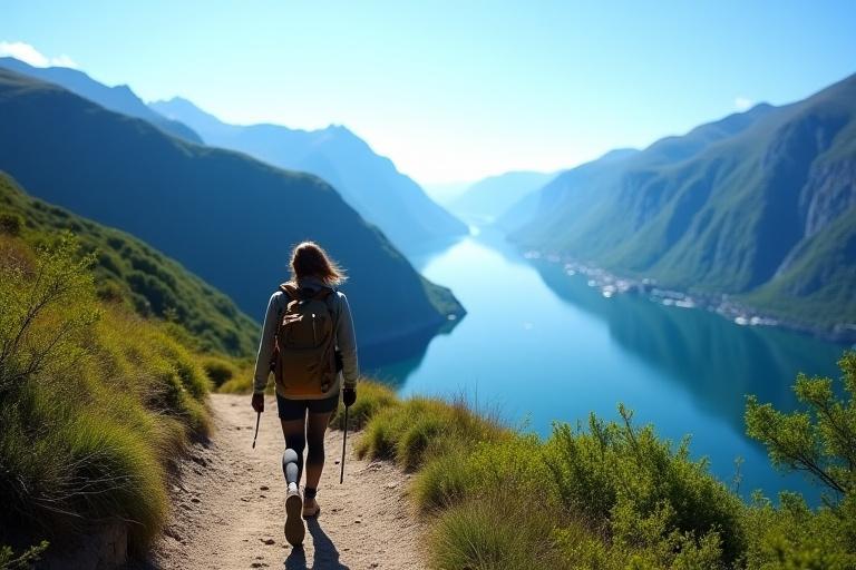 Bærekraftig fjordvandring i Norge